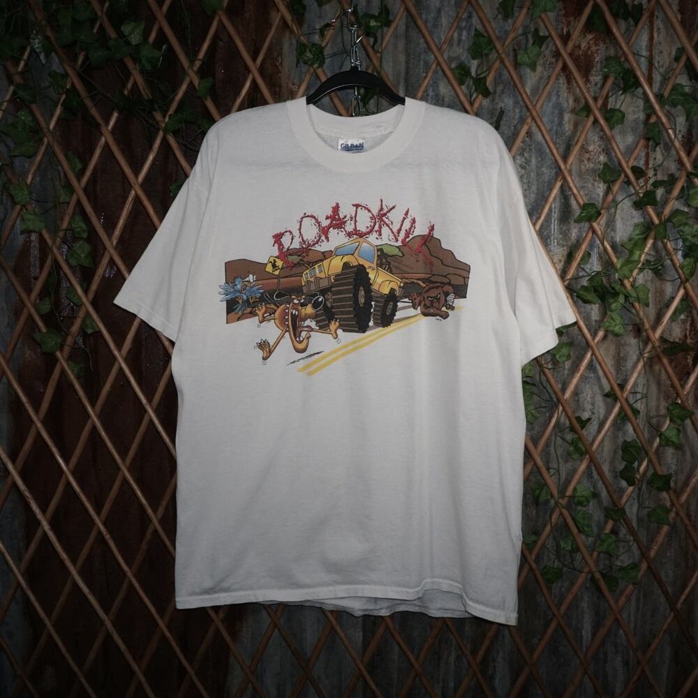 XL - Vintage Y2K American Vintage T-Shirts road kill tonka
